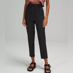 Lululemon Athletica Stretch High-Rise Pant in Olive Green